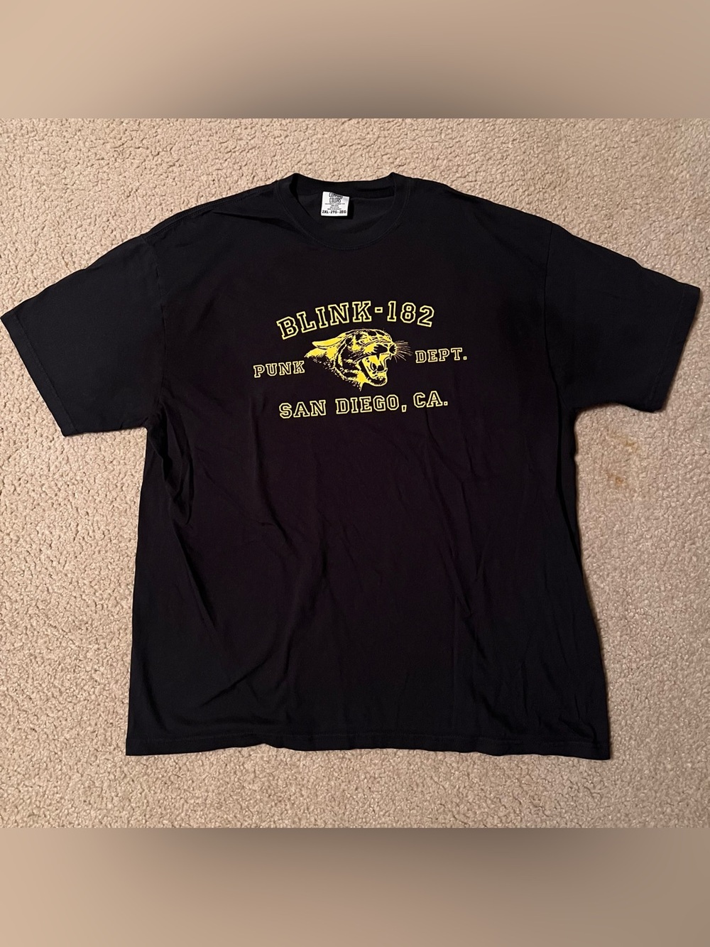 blink-182 comfort colors shirt